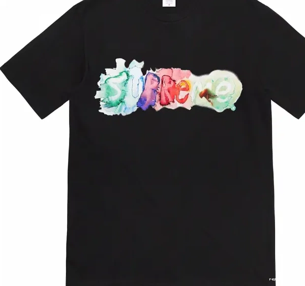 White Black T-shirt Color Short Watercolor XL M L Ink Letter and TEE WATERCOLOR 23SS S sleeved 0714